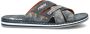 Rieker Slippers zomerschoen slippers badschoen met contrastkleurige raamstiksels - Thumbnail 6