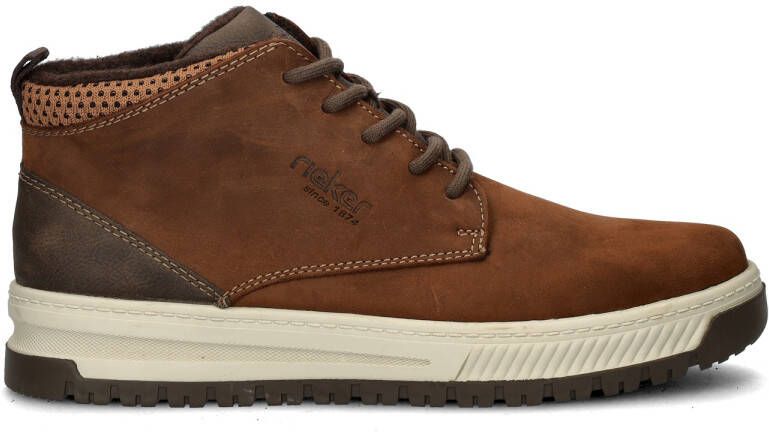 Rieker Bruine extra brede veterschoenen voor heren Brown - Foto 6