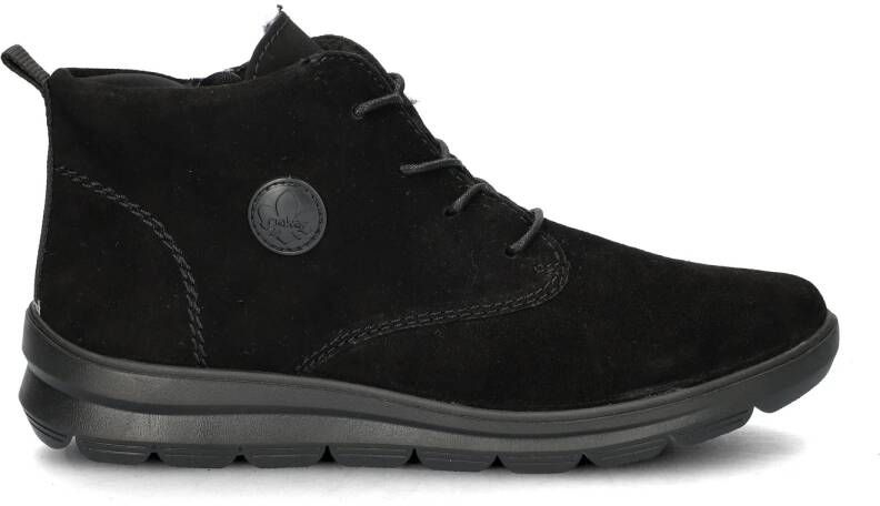 Rieker Veterschoenen Hoog Veterschoenen Hoog zwart
