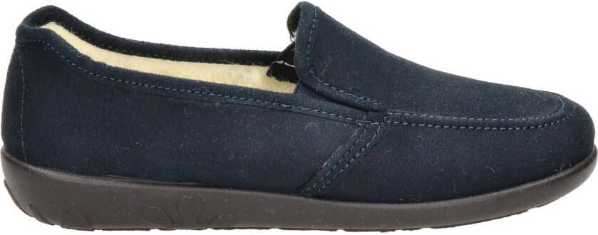Rohde 2224 Pantoffel Blauw Scheerwol Gevoerd - Foto 3