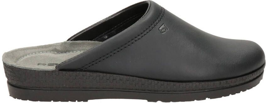 Rohde leren pantoffels zwart - Foto 2