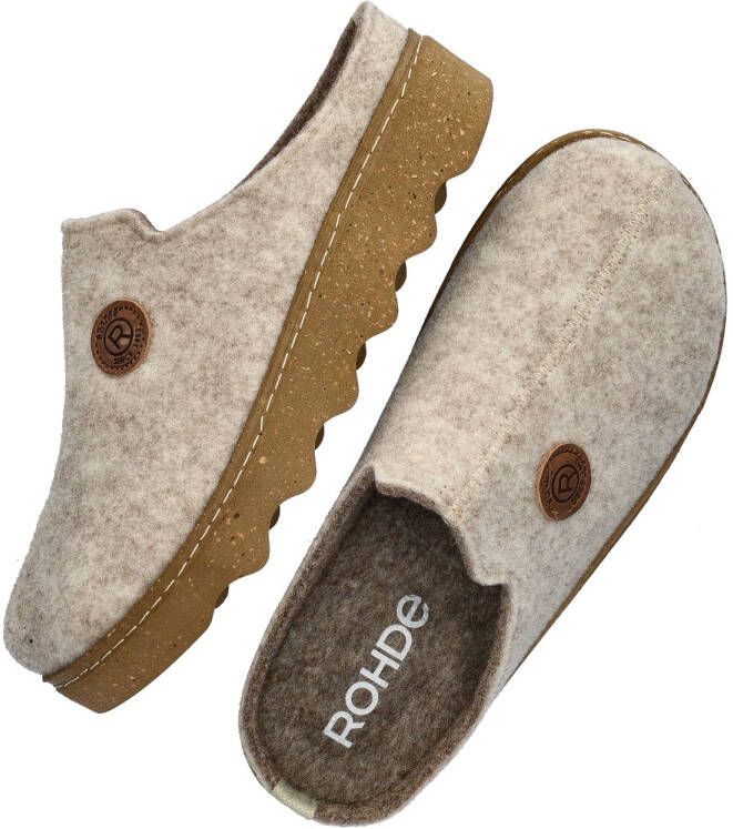 Rohde Pantoffels Foggia Pantoffel slof clog huis-slipper met profielzool - Foto 6