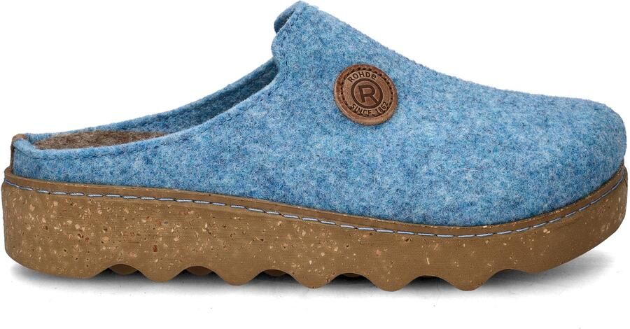 Rohde Pantoffels Foggia Pantoffel slof clog huis-slipper met profielzool - Foto 9