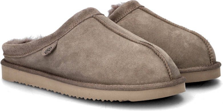 Rohde Livigno heren pantoffel Donker Taupe - Foto 3