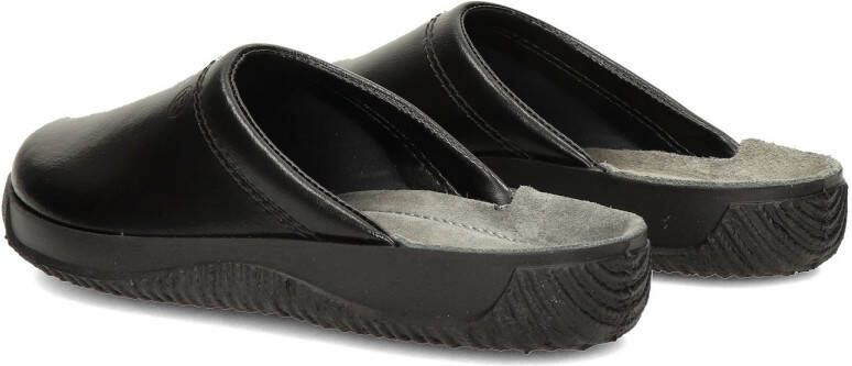 Rohde Pantoffels Zwart Leer 370410 Heren Leer - Foto 4