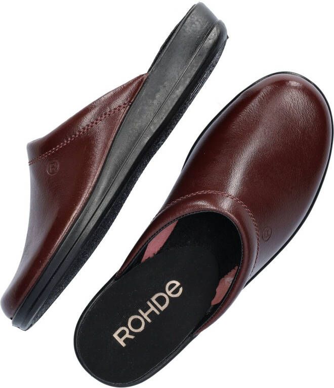 Rohde Heren Pantoffelmuil 1550 48 Bordeaux - Foto 4