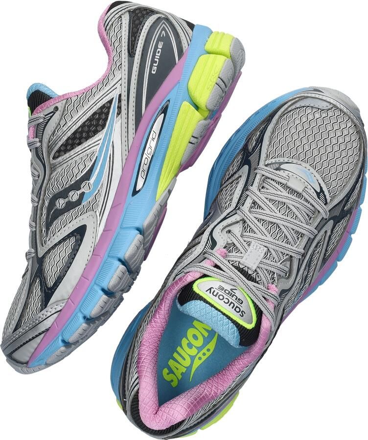 Saucony Sneakers Progrid Guide 7 Grey aqua Grijs - Foto 3