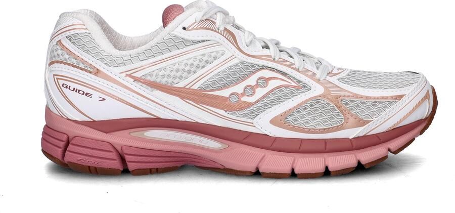 Saucony Sneakers laag 'PROGRID GUIDE 7' abrikoos oudroze wit - Foto 4