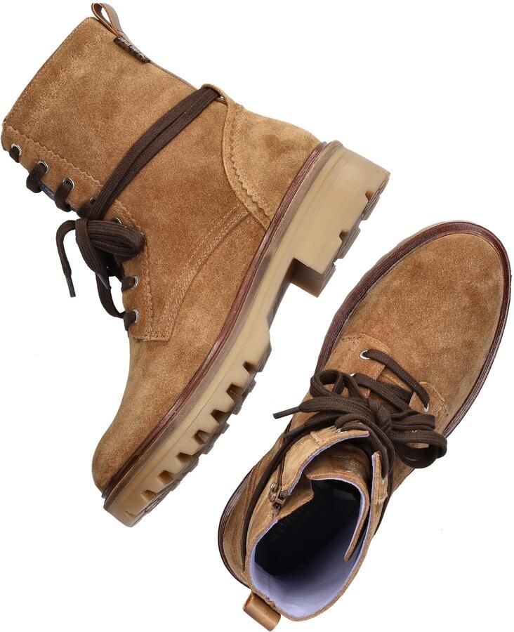 Scotch & Soda Bettie dames veterboot Bruin - Foto 3
