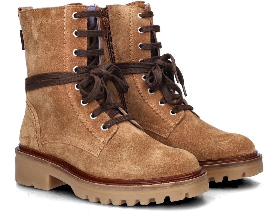 Scotch & Soda Bettie dames veterboot Bruin - Foto 4