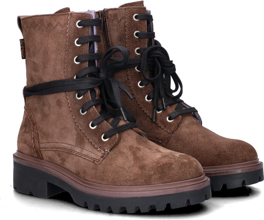 Scotch & Soda Bettie dames veterboot Expresso - Foto 3