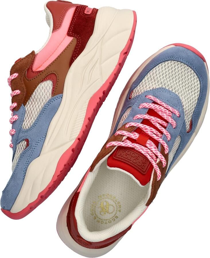 Scotch & Soda Scotch&Soda Celest dames sneaker Blauw multi - Foto 3