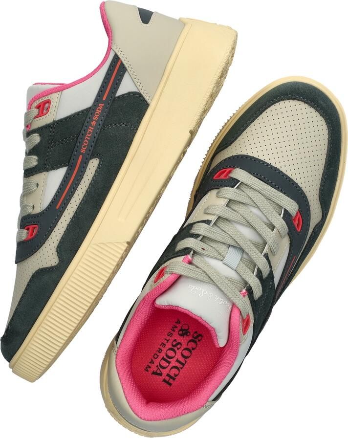 Scotch & Soda Coleman heren sneaker Beige multi - Foto 3