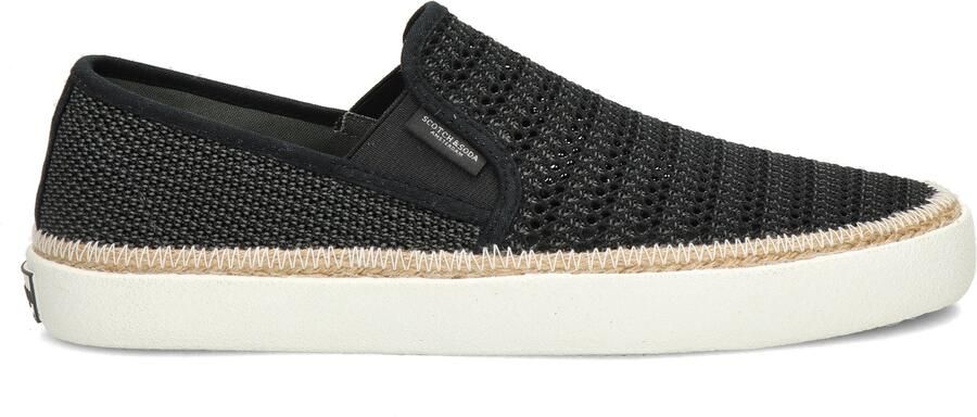 SCOTCH & SODA Instappers Heren Izomi M 11 Maat: 41 Materiaal: Textiel Kleur: Zwart - Foto 5