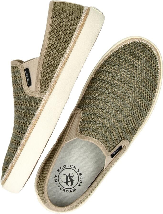 Scotch & Soda Heren Mocassin Izomi Slip On Beige - Foto 3