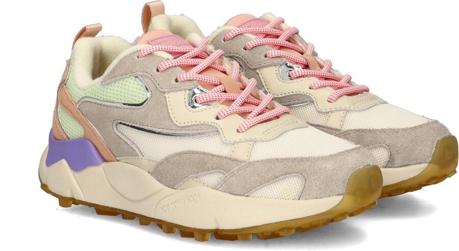 Scotch & Soda Mount W chunky suède sneakers lichtgrijs multi - Foto 6