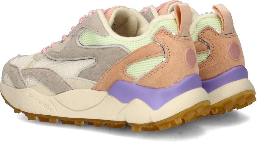 Scotch & Soda Mount W chunky suède sneakers lichtgrijs multi - Foto 7