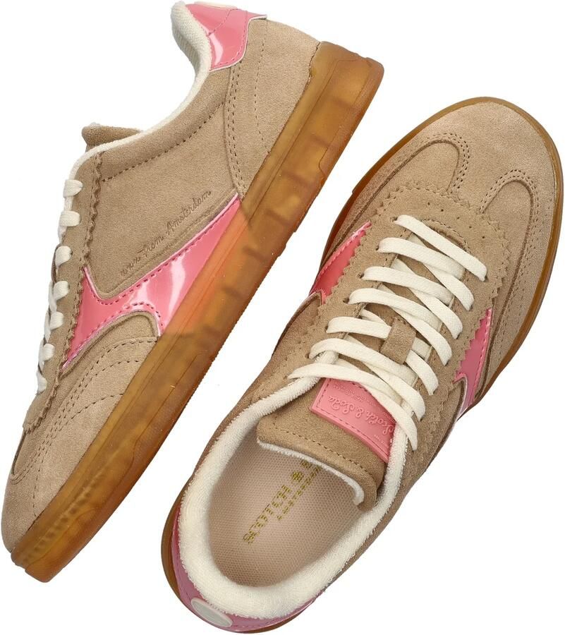 Scotch & Soda Nixie Sneakers Dames Beige - Foto 4