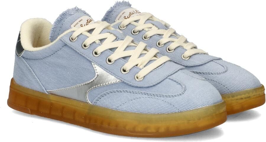 Scotch & Soda Nixie dames sneaker Licht blauw - Foto 3