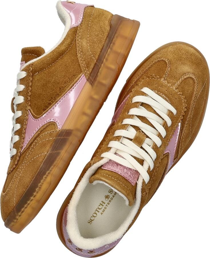 Scotch & Soda Nixie dames sneaker Cognac - Foto 2