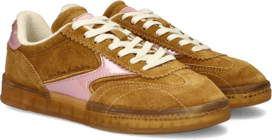 Scotch & Soda Nixie dames sneaker Cognac - Foto 3