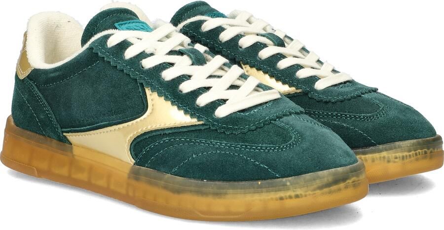 Scotch & Soda Groene Suède Lage Sneakers Green Dames - Foto 4