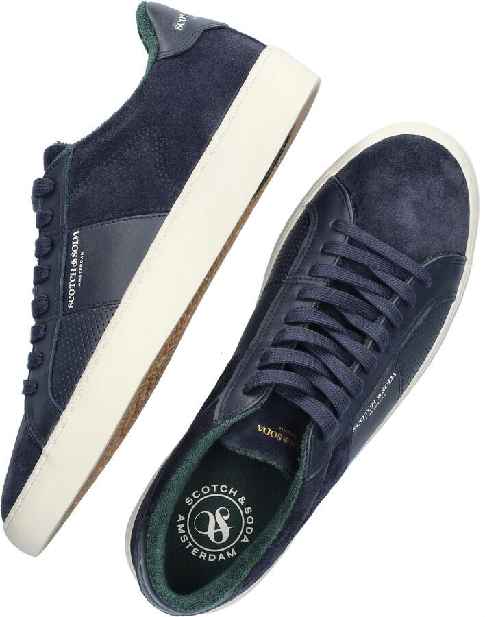 Scotch & Soda Scotch&Soda Plakka heren sneaker Blauw - Foto 3