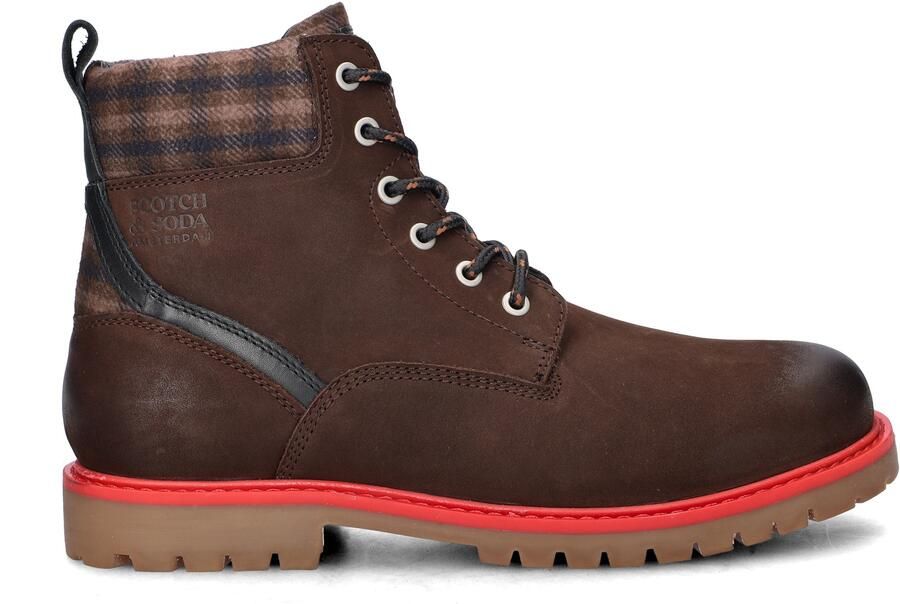 Scotch & Soda Timmy heren veterboot Bruin - Foto 2