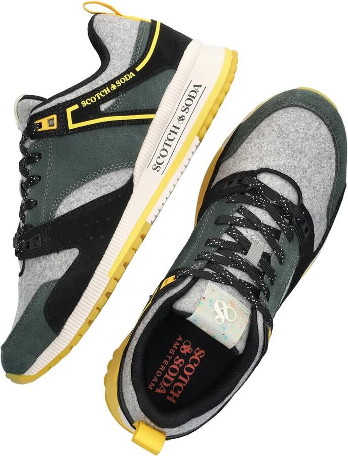 Scotch & Soda Vivex heren sneaker Grijs - Foto 3