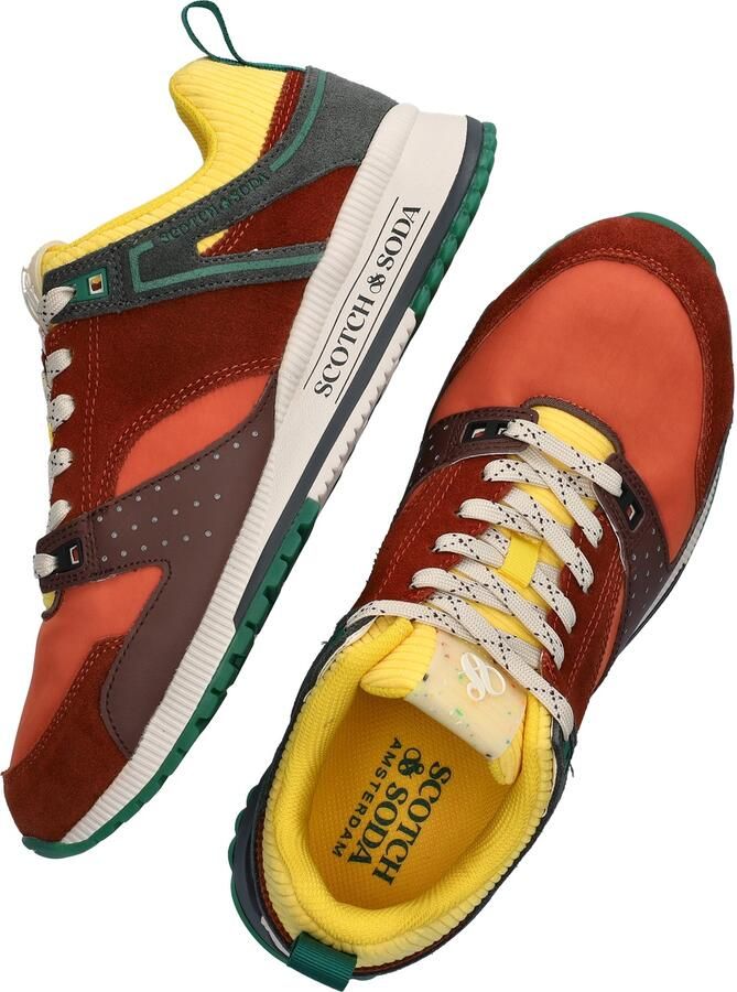 Scotch & Soda Vivex heren sneaker Brick