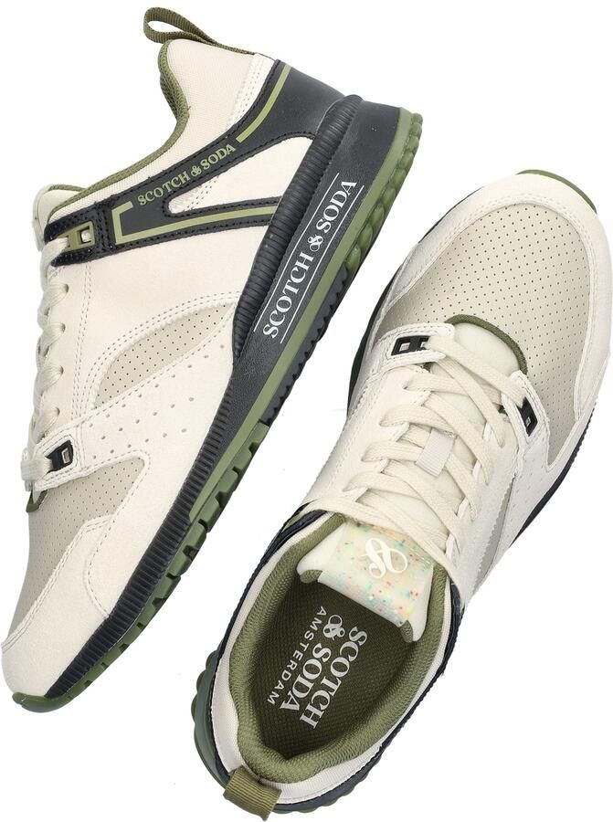 Scotch & Soda Vivex heren sneaker Beige multi - Foto 3