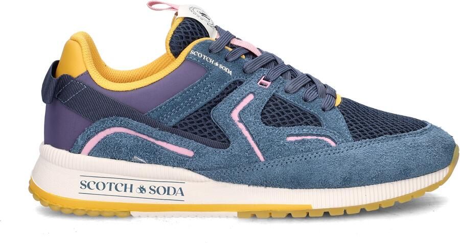 Scotch & Soda Vivex heren sneaker Donkerblauw - Foto 2