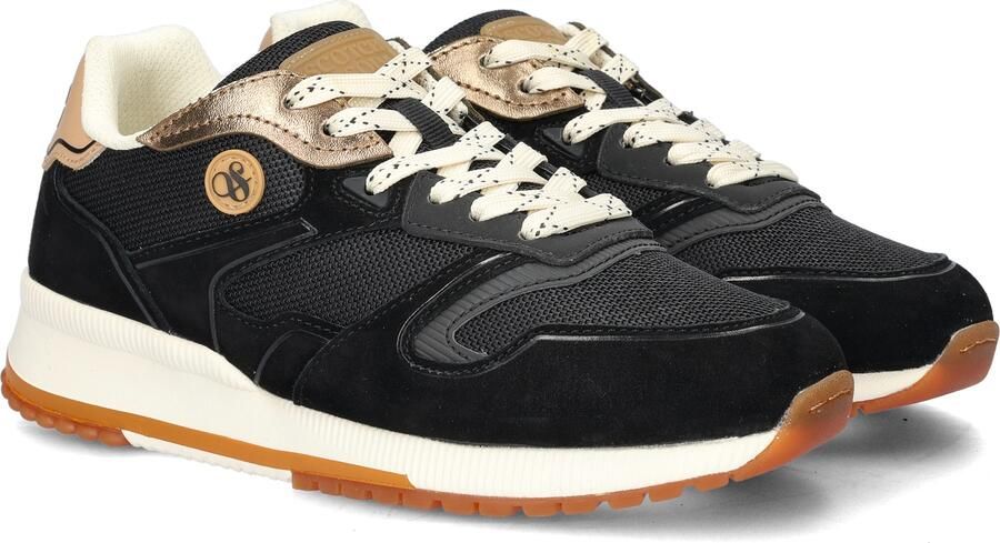 Scotch & Soda Damessneakers Scotch&Soda Vivi suède zwart - Foto 5