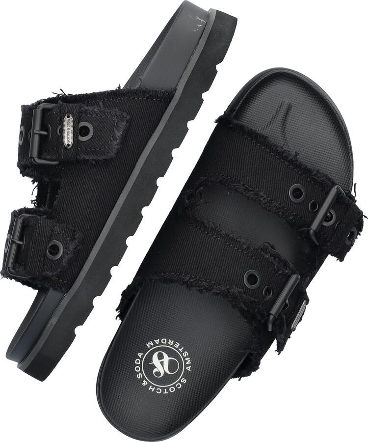 Scotch & Soda Scotch and Soda Zala Slippers 78.4190.01-A00 Zwart - Foto 2