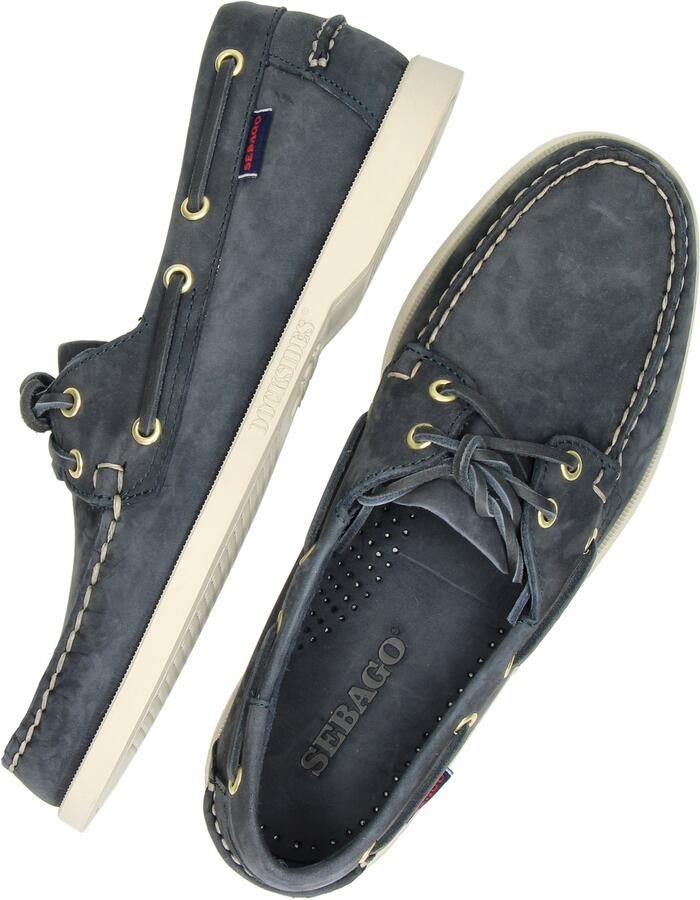 Sebago Bootschoenen Docksides Portland Navy Heren Instappers - Foto 3