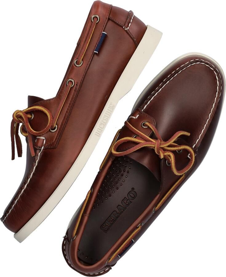 Sebago Docksides Portland Leather Bootschoenen Bruin Man - Foto 11