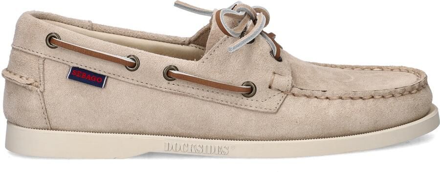 Sebago Authentic Original Boat Shoe Suede Leather Dove Grey Loafers - Foto 6