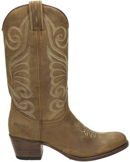 Sendra 11627 Debora dames cowboylaarzen Cognac - Foto 2