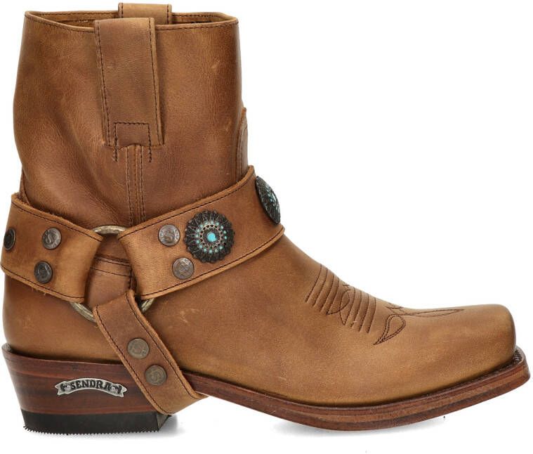 Sendra 13857 Blues Strong nubuck cowboylaarzen camel