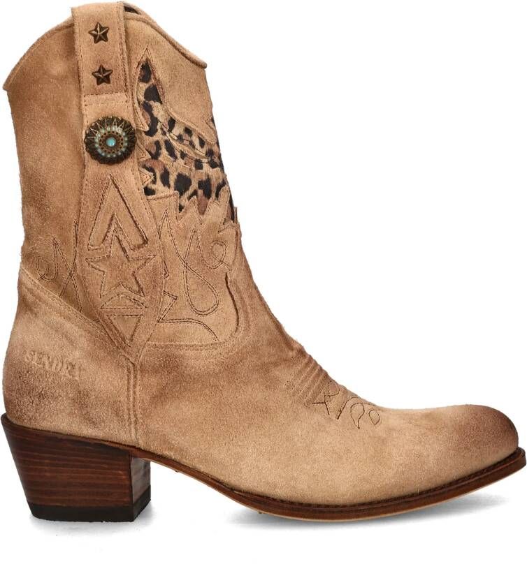 Sendra Debora Insa dames cowboylaars Beige - Foto 2