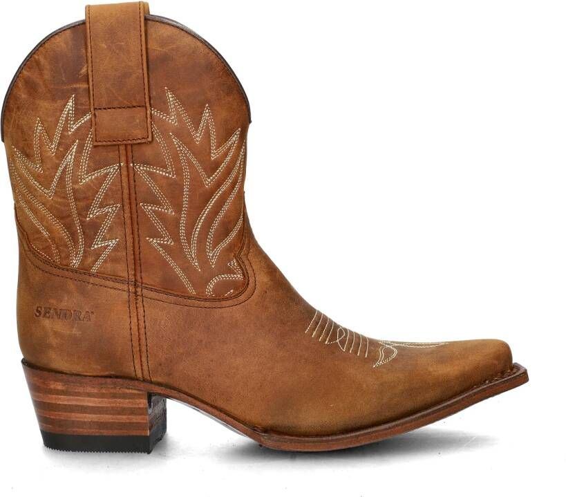 Sendra Gene Berdy dames cowboylaars Cognac - Foto 3