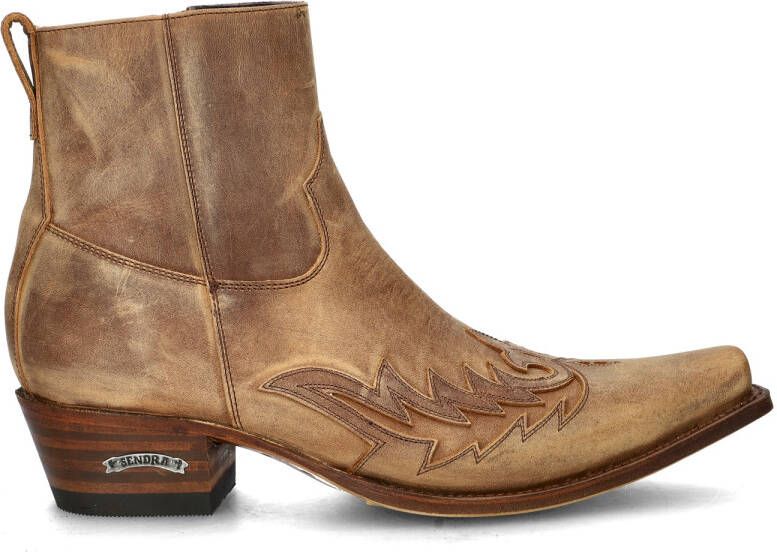 Sendra Ridding 11783 heren cowboylaars Bruin - Foto 4