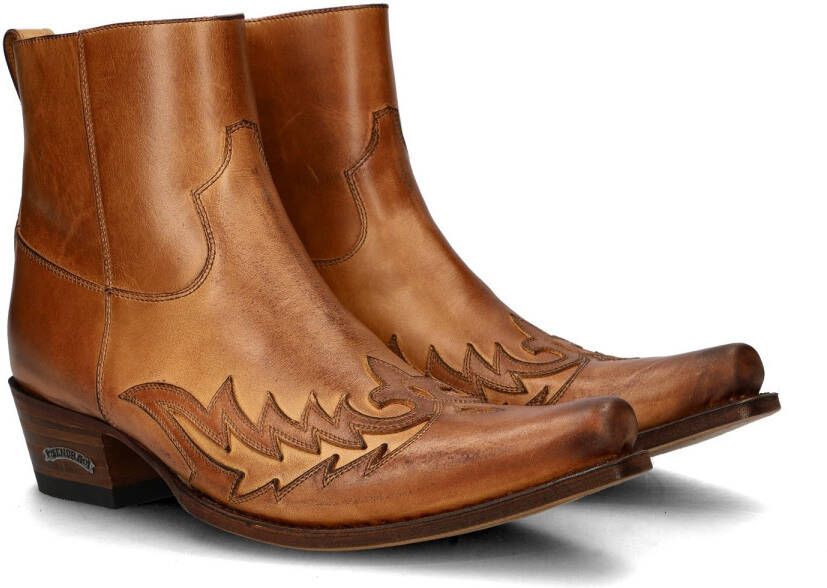 Sendra 11783 Mimo leren cowboylaarzen bruin - Foto 2