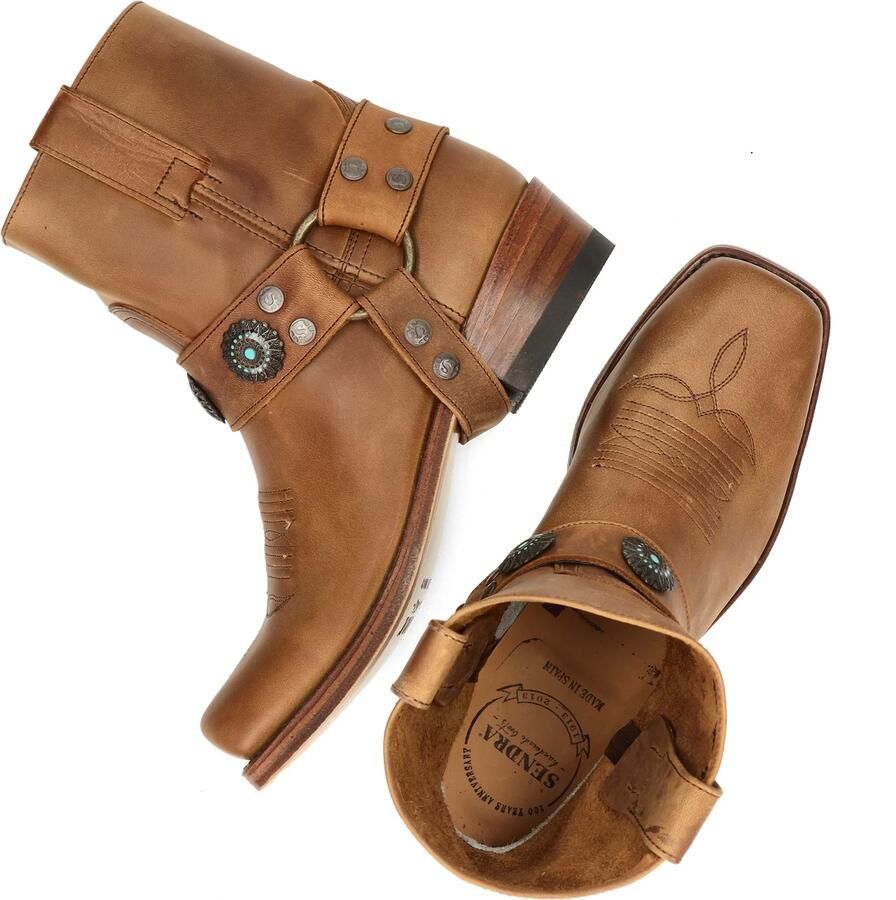 Sendra 13857 Blues Strong nubuck cowboylaarzen camel - Foto 2