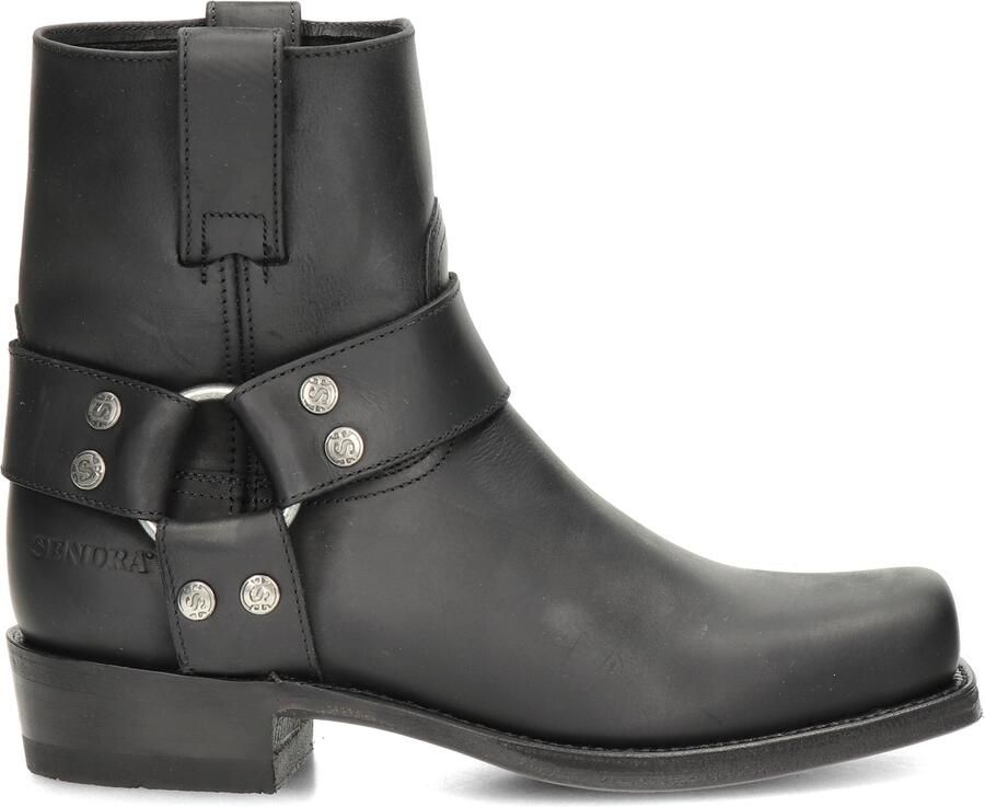 Sendra 9077 Pete dames cowboylaars Zwart