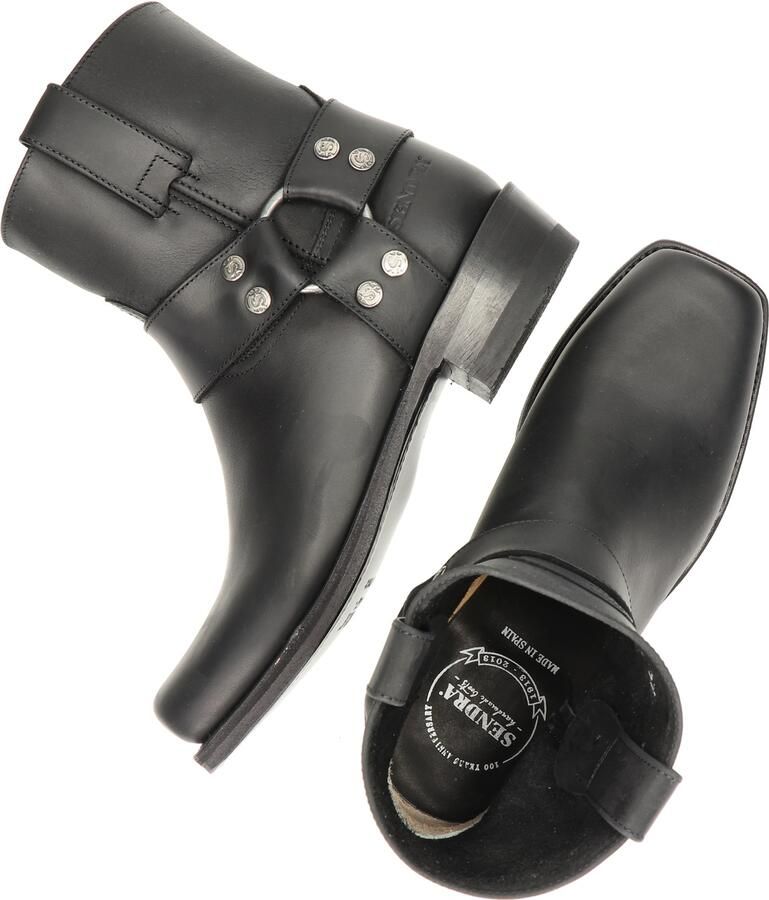 Sendra 9077 Pete dames cowboylaars Zwart - Foto 4