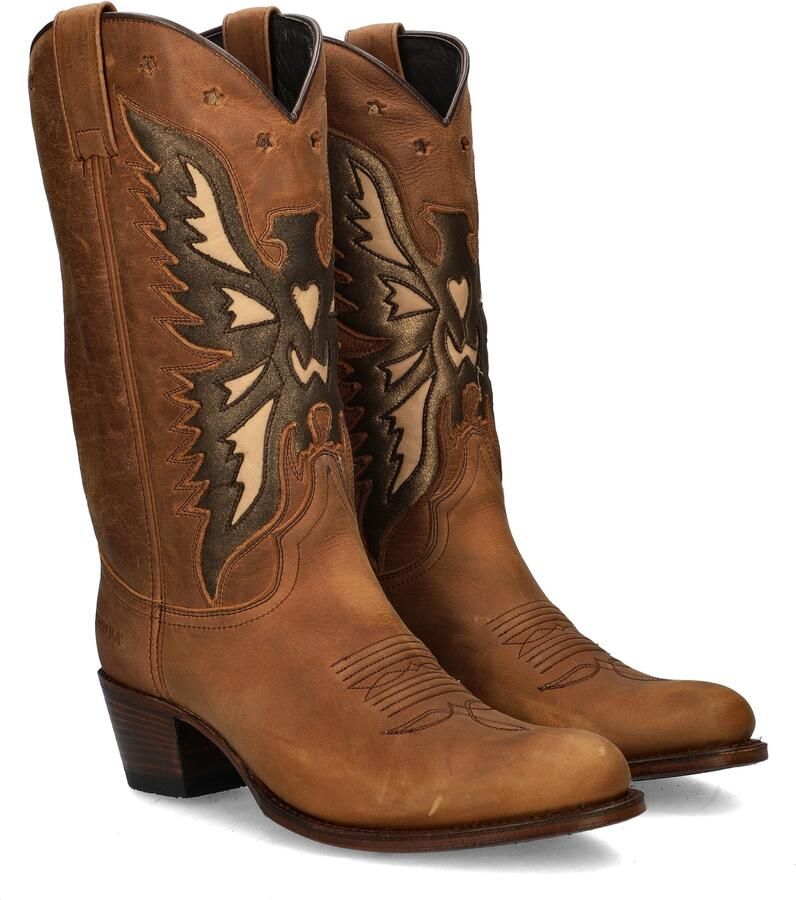 Sendra Debora 18821 dames cowboylaars Bruin multi - Foto 3