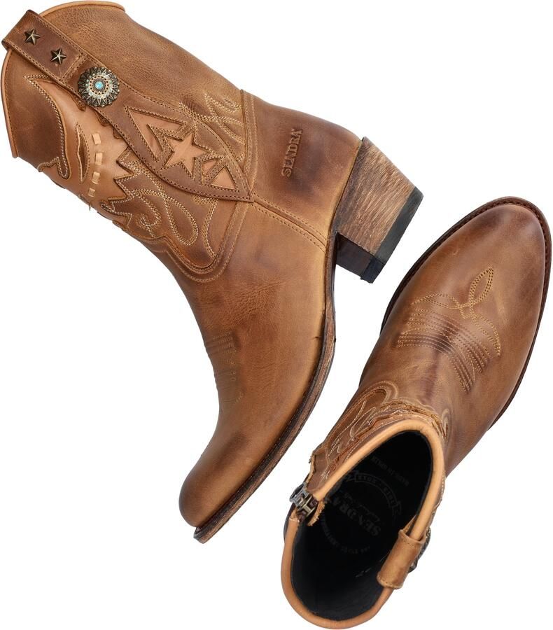 Sendra Debora Insa dames cowboylaars Bruin multi - Foto 6