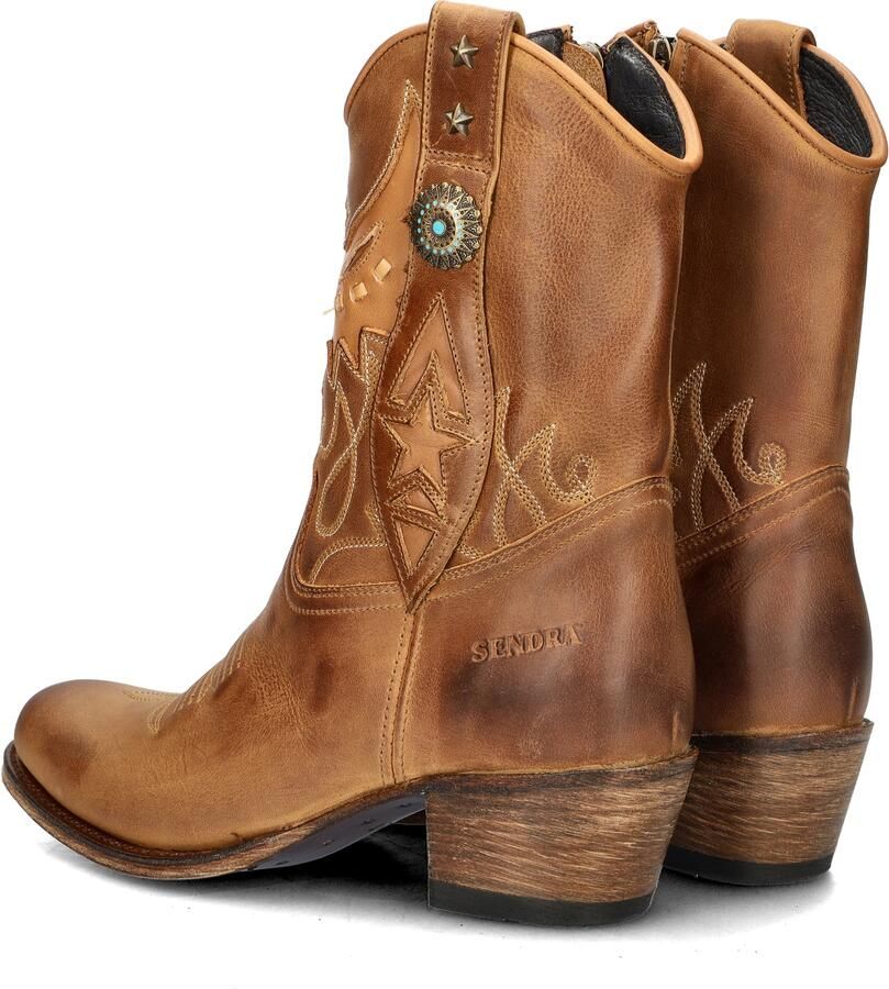 Sendra Debora Insa dames cowboylaars Bruin multi - Foto 5