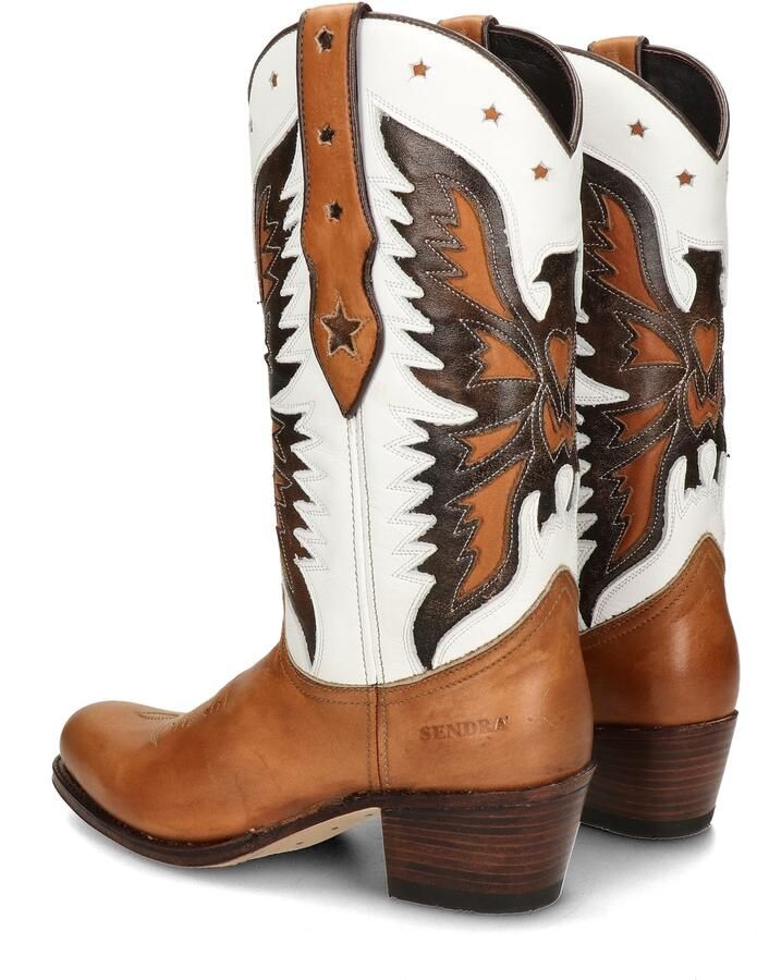 Sendra Deborah leren cowboylaarzen cognac - Foto 9
